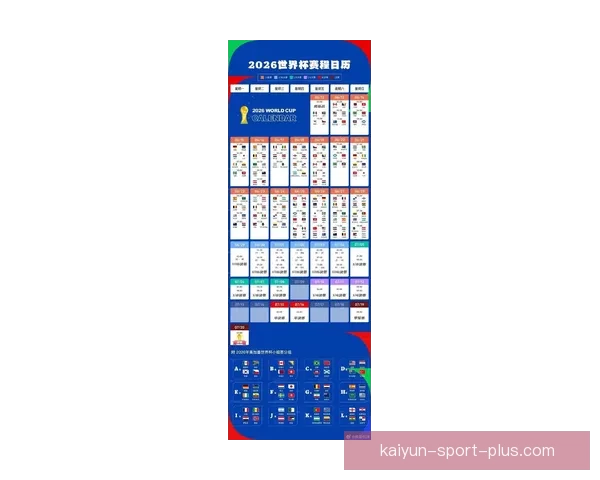2026世界杯完整赛程安排及各阶段比赛时间详细指南